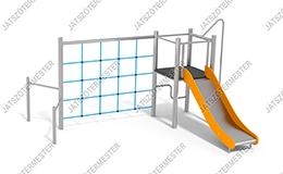 Playset Bástya Mászóhálóval