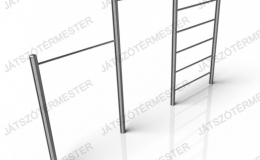 Rack double and climbing bar Rack double and climbing bar